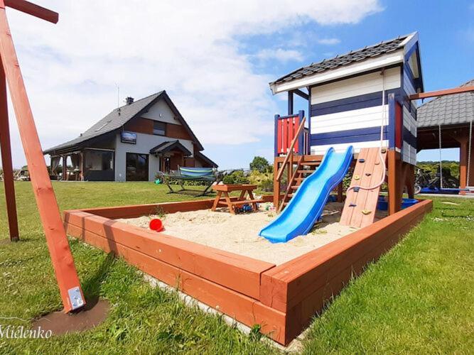 Holiday Home With A Terrace, Sauna, Jacuzzi Mielenko Buitenkant foto